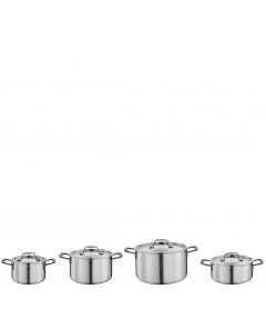 Topf-Set GOURMET 4-teilig schwarz