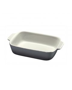 Auflaufform rechteckig 30 cm, pearl grey