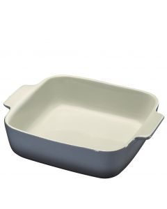 Auflaufform quadratisch 28 cm, pearl grey