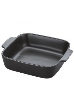 Auflaufform quadratisch 28 cm, schwarz
