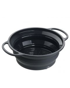 Seiher faltbar, 24 cm schwarz