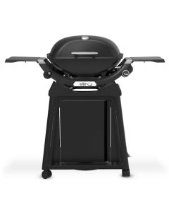 Q 2200N Gasgrill mit Seitentischen und Premium-Rollwagen