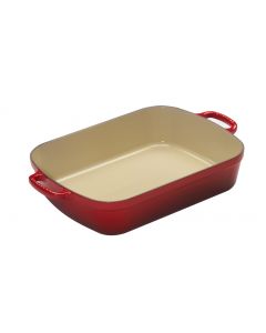 Le Creuset Gusseisen Bratreine kirschrot 37x29cm
