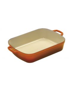 Le Creuset Gusseisen Bratreine ofenrot 37x29cm