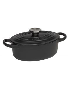 Le Creuset Gusseisen Bräter oval schwarz 35cm