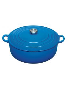 Le Creuset Gusseisen Gourmet-Bräter rund marseille 30cm
