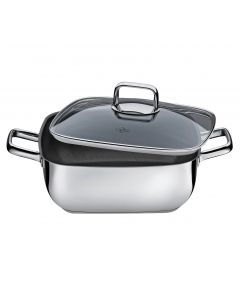 Gourmetpfanne PISA quadratisch hoch, 28 x 28 cm