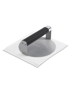 GRIDDLE STAINLESS STEEL BURGER PRESS (RETAIL MASTER)