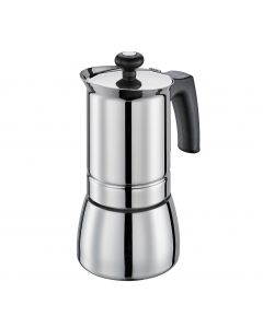 Espressokocher TOSCA 4T, Edelstahl poliert