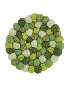 Glasuntersetzer LANA VERDE rund