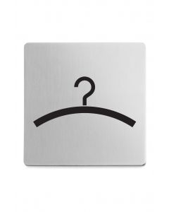 "INDICI" Hinweisschild "Garderobe"