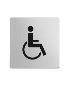 "INDICI" Hinweisschild, "Rollstuhl"