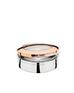 Chafing Dish CBS ADVANTAGE WINDOW COPPER Ø 30 cm