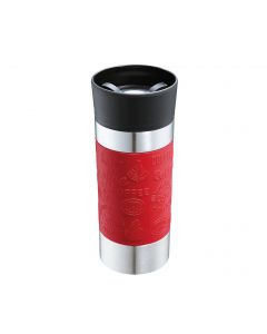 Isoliertrinkbecher VIAGGIO 360 ml rot