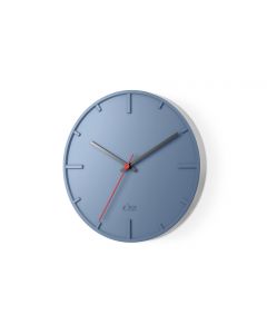 "WANU" Wanduhr, ø 27 cm, blau