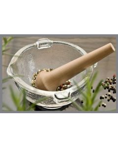 Mörser mit Holzpistill