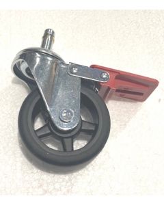 Weber Genesis Lenkrolle gummiert mit Bremse