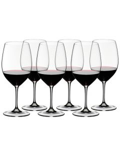 Jubiläums 6er Set RIEDEL Vinum Cabernet Sauvignon/Merlot (Bordeaux)