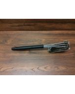 Grillbürste dreifach aus Edelstahl