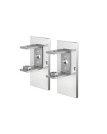 "LINEA" Wandhalterung, Set/2, hochglänzend