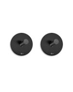 "DUPLO" Handtuchhaken, Set/2, rund, ø 4,5 cm, schwarz