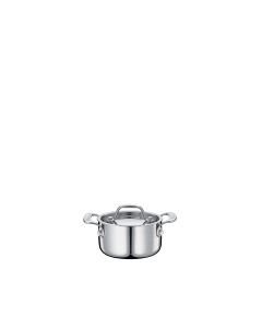 Mini Kochtopf mit Deckel CRISTAL 9 cm