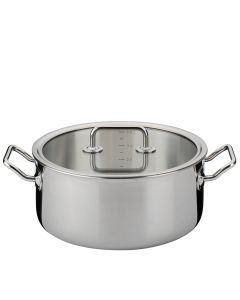 Bratentopf mit Glasdeckel BRIGADE BASIC 24 cm