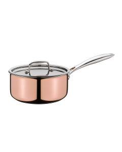 Stielkasserolle nieder mit Deckel CULINOX 20 cm