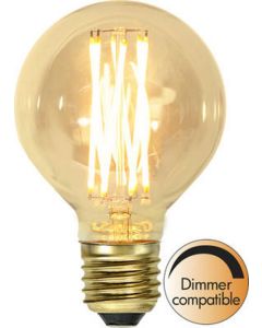 LED Leuchtmittel E27 G80 Vintage Gold
