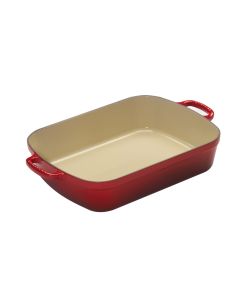 Le Creuset Gusseisen Bratreine kirschrot 37x29cm