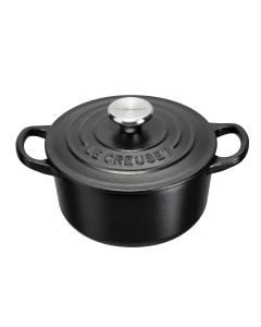 Le Creuset Gusseisen Bräter schwarz 18cm