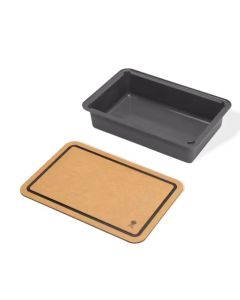 Weber Works Aufbewahrungsbox mit Schneidebrett-Deckel