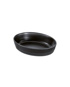 Auflaufform CHALET oval 26 cm schwarz