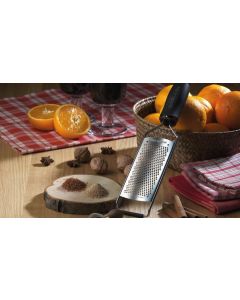Microplane Gourmetreibe schwarz feine Reibe