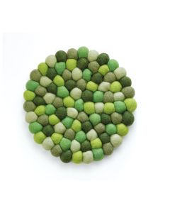 Untersetzer LANA VERDE rund