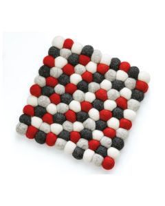 Untersetzer LANA ROSSO quadratisch