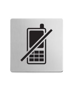 Zack Indici Hinweisschild selbstklebend, Handy-Verbot