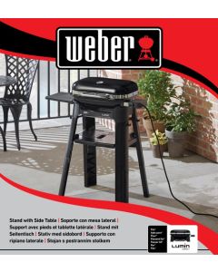 Stand mit Seitentisch - Weber Lumin Compact