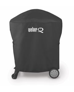 Weber Premium Abdeckhaube für Weber Q 120-/1200 u. 200-/2000-Serie mit Standart Rollwagen