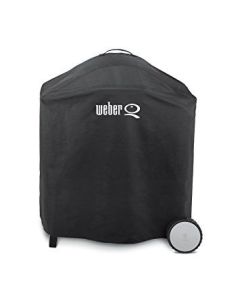 Weber Premium Abdeckhaube für Weber Q 300-/3000 u. 200-/2000-Serie mit Premium Rollwagen