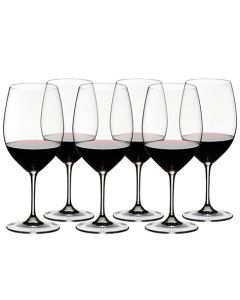 Jubiläums 6er Set RIEDEL Vinum Cabernet Sauvignon/Merlot (Bordeaux)