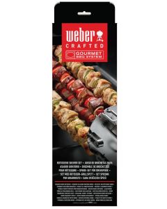 Weber Crafted Spieße-Set für Drehspieße 
