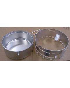 Aschetopf-Set zu Weber Kugelgrill 57cm