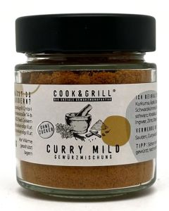 Gewürzmischung Curry Mild 60g