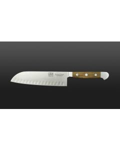 Güde Fasseiche Alpha Santoku mit Kullen 18cm