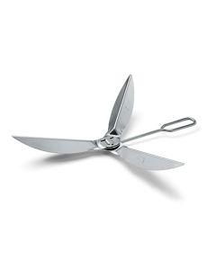 Flügelset Edelstahl zu Kugelgrill 47cm