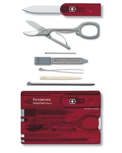 SwissCard Classic Rubin rot transparent